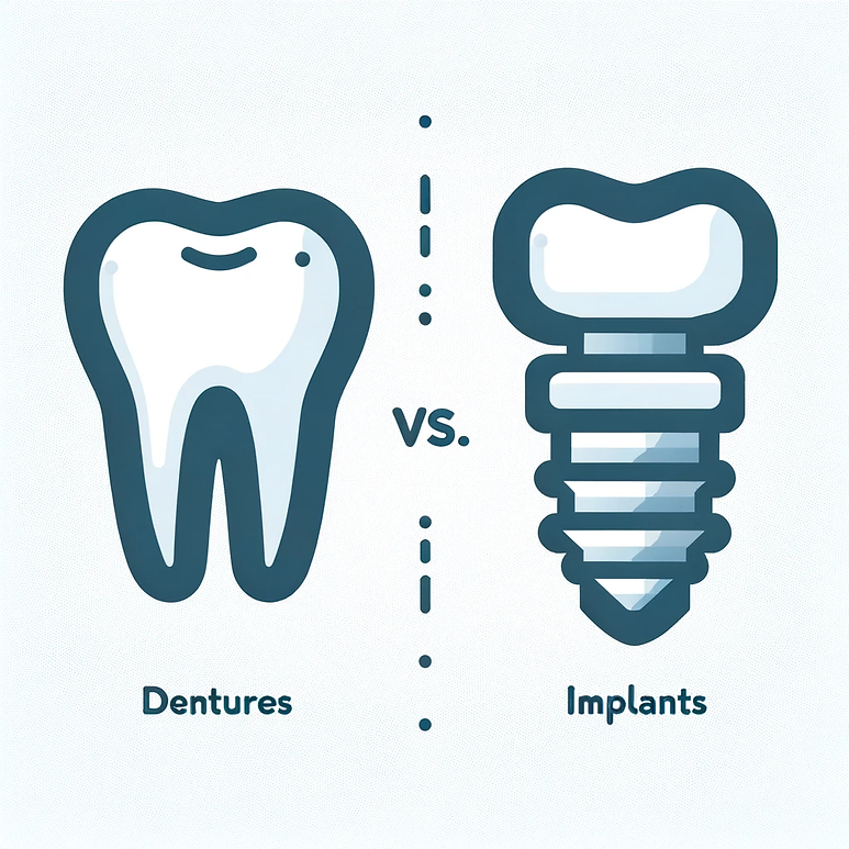 Dentures vs. Implants: Making the Right Choice